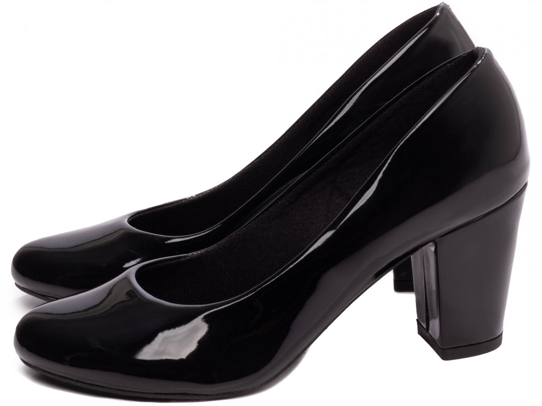 Round Toe Pump Shoe