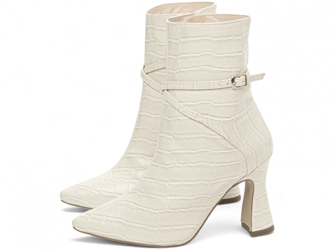 Pointed Toe Mid-Calf Boot