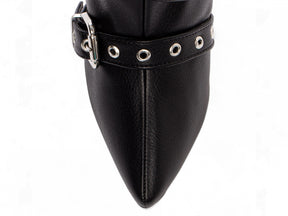 Mid-calf Boot with Buckle