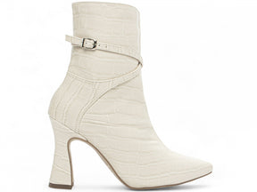 Pointed Toe Mid-Calf Boot