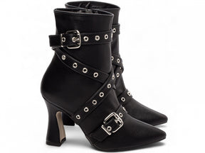 Mid-calf Boot with Buckle