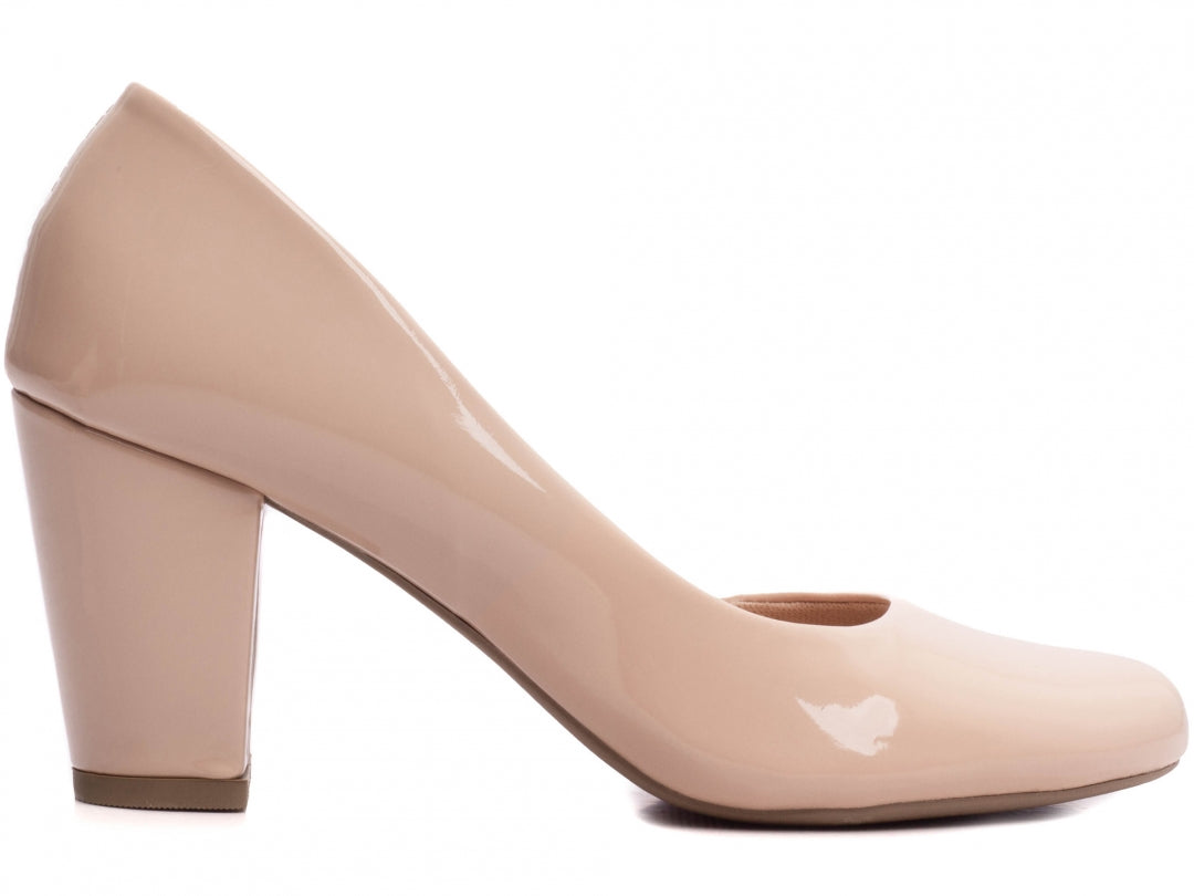 Round Toe Pump Shoe