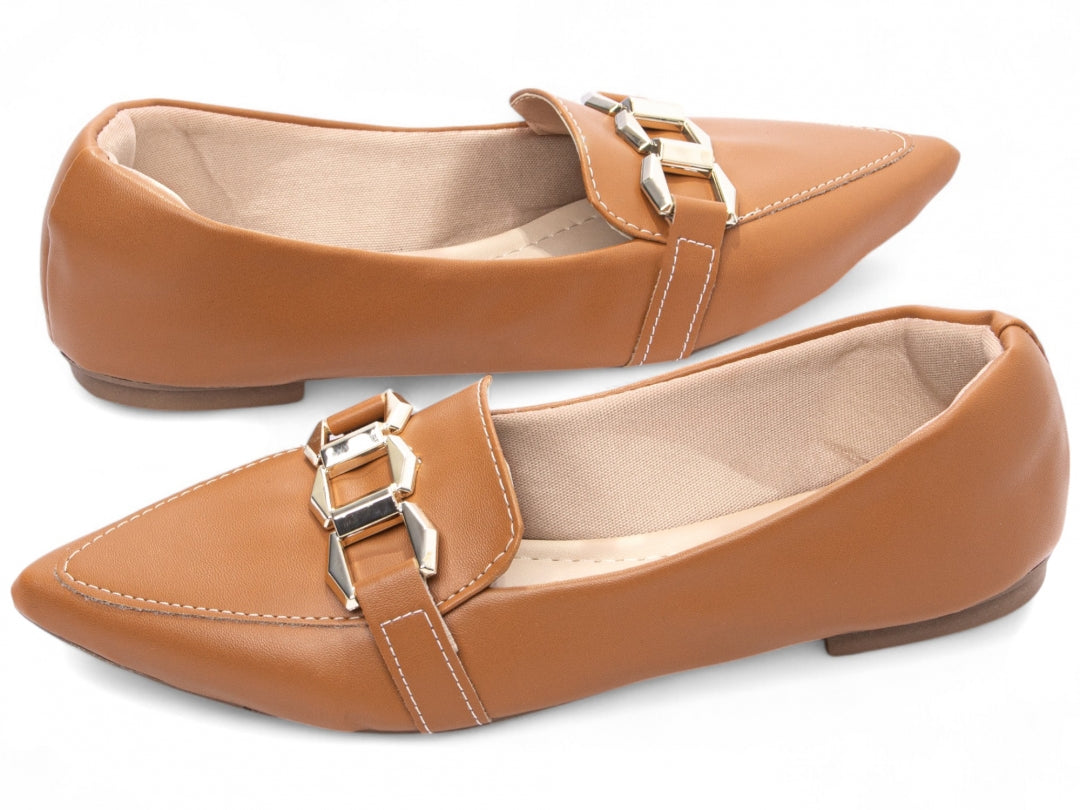 Sapatilha Mocassim Feminino Bico Fino