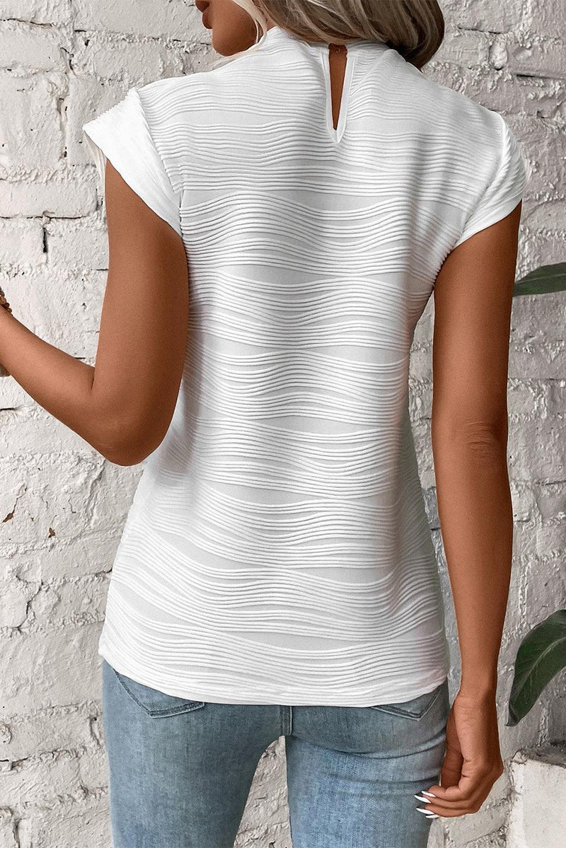 Blusa ondulado texturizado - Nannipaty