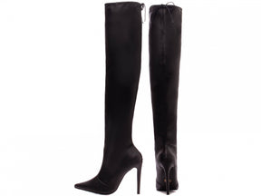 Over the Knee Boots with Pointed Toe, Heel 12