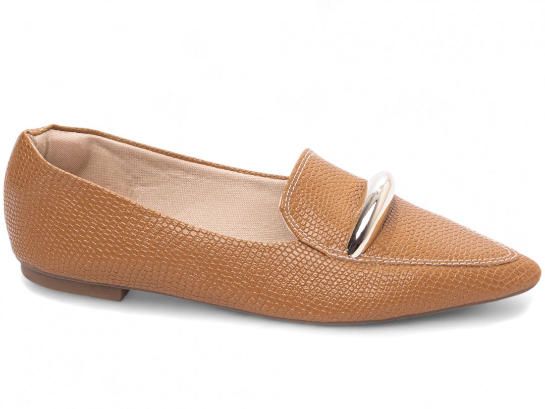 Sapatilha Mocassim Feminino Bico Fino