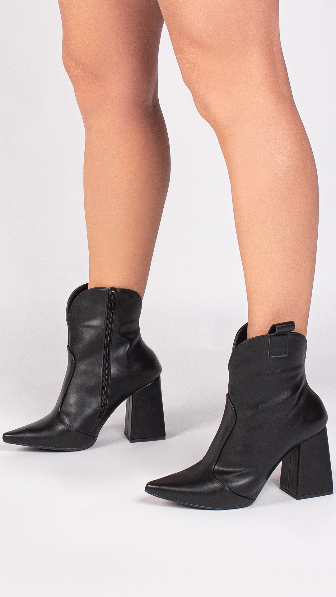 Mid-Calf Boot with Removable Strap