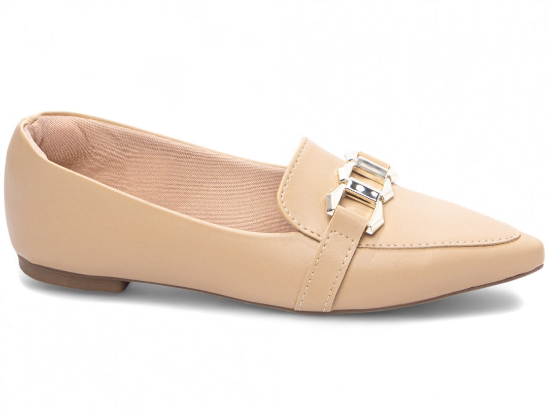 Sapatilha Mocassim Feminino Bico Fino