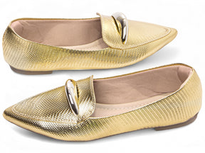 Sapatilha Mocassim Feminino Bico Fino