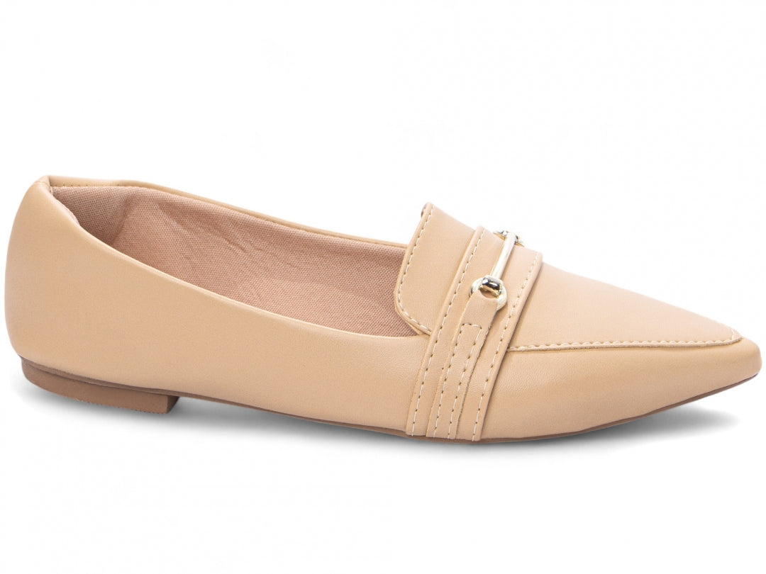 Sapatilha Mocassim Feminino Bico Fino