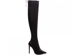 Over the Knee Boots with Pointed Toe, Heel 12