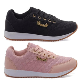 Kit 2 Versatile Casual Women's Sneakers