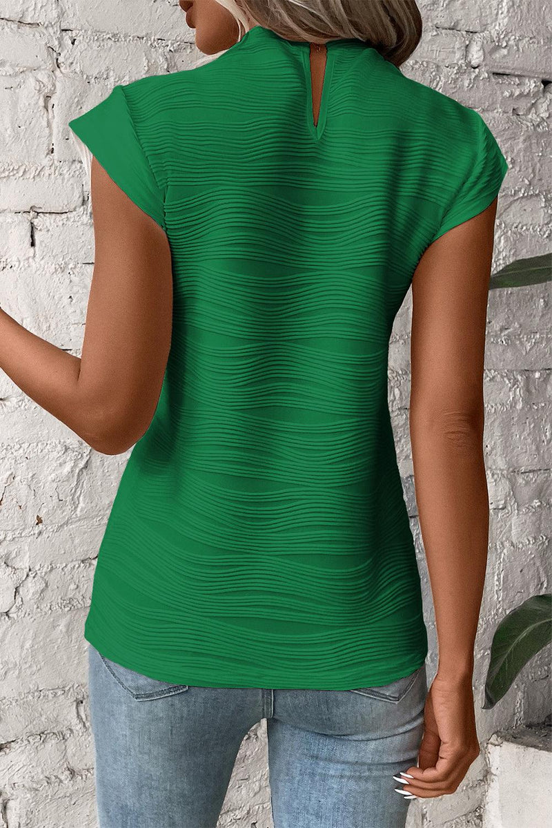 Blusa ondulado texturizado - Nannipaty