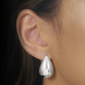 Silver Drop Earring