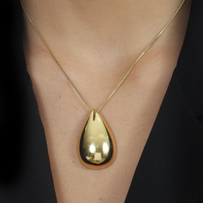 Golden Drop Necklace