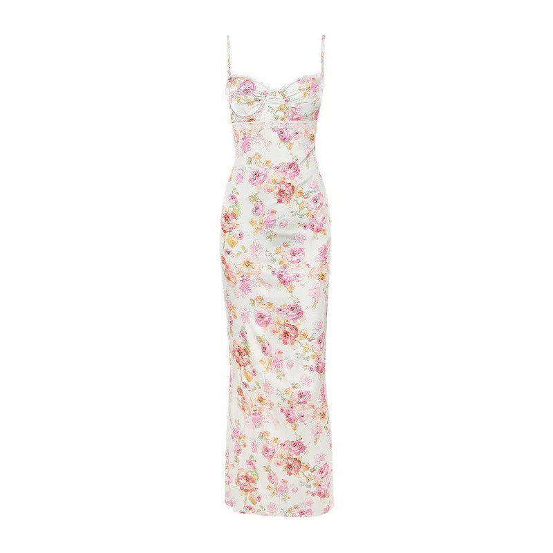 Vestido Floral [Maxi Bodycon] - Nannipaty