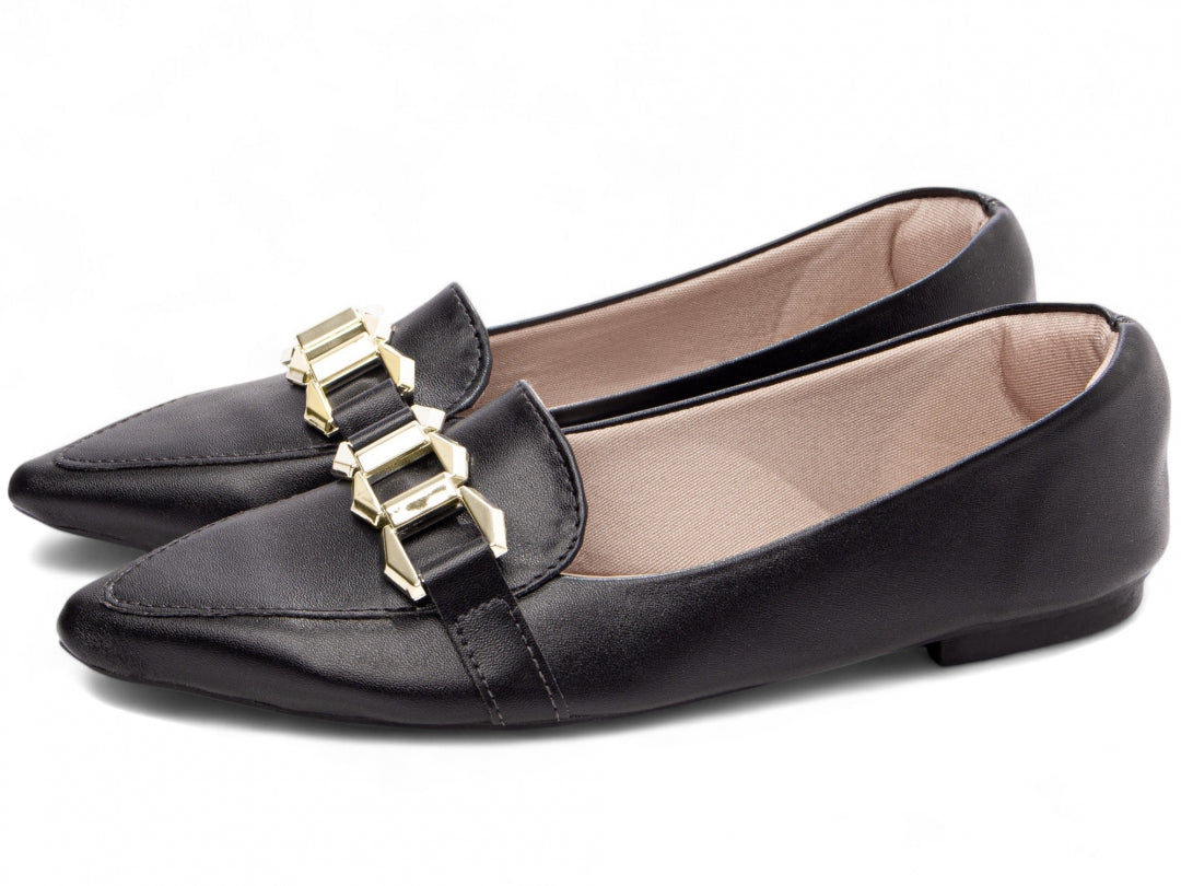 Sapatilha Mocassim Feminino Bico Fino