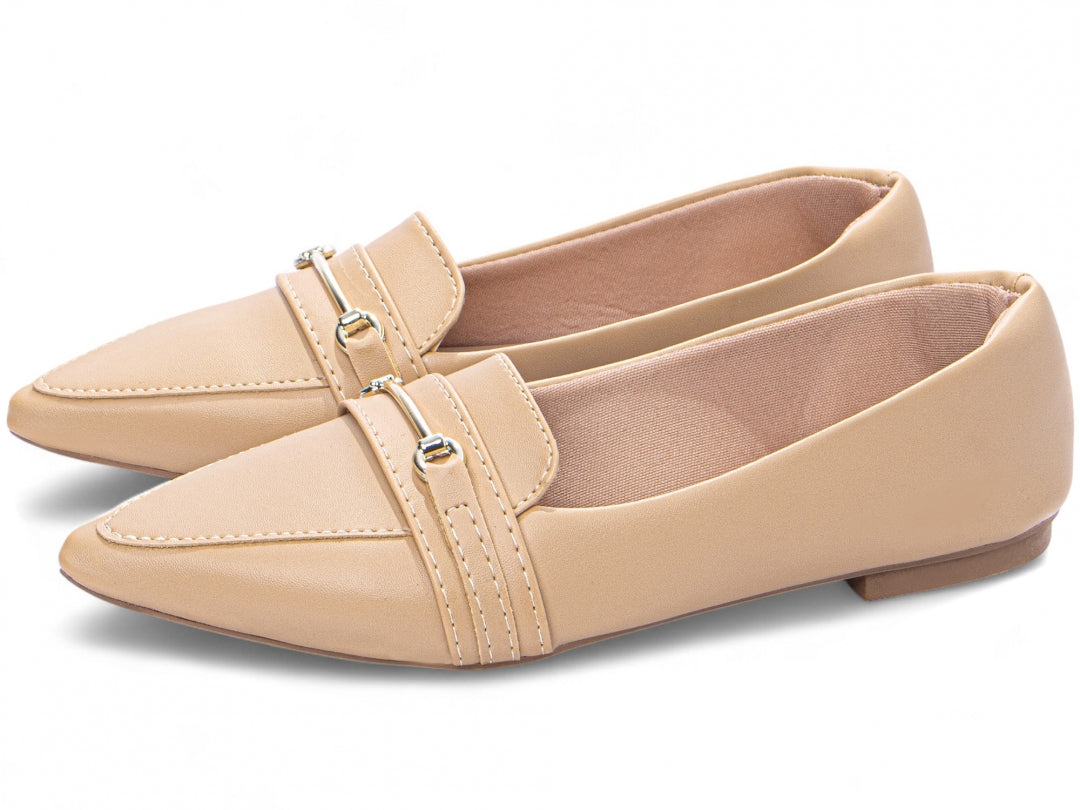 Sapatilha Mocassim Feminino Bico Fino