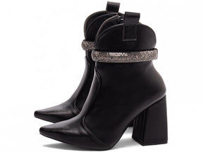 Mid-Calf Boot with Removable Strap