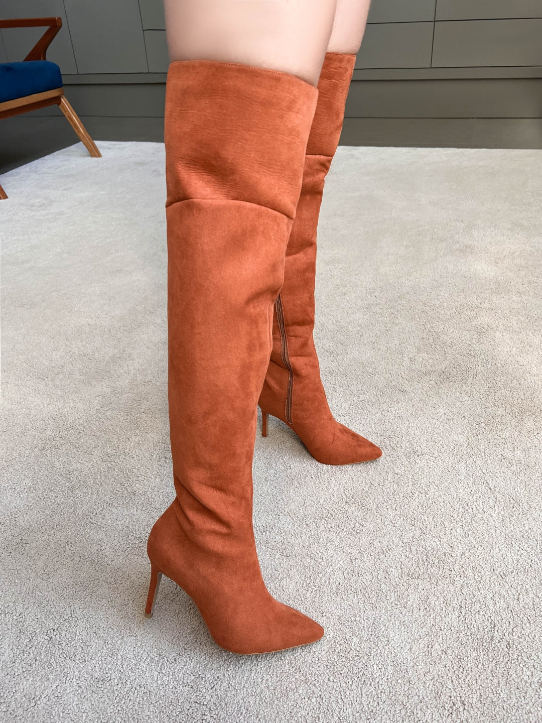 Women's Pointed Toe Over-the-Knee Boots