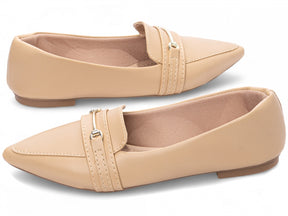 Sapatilha Mocassim Feminino Bico Fino