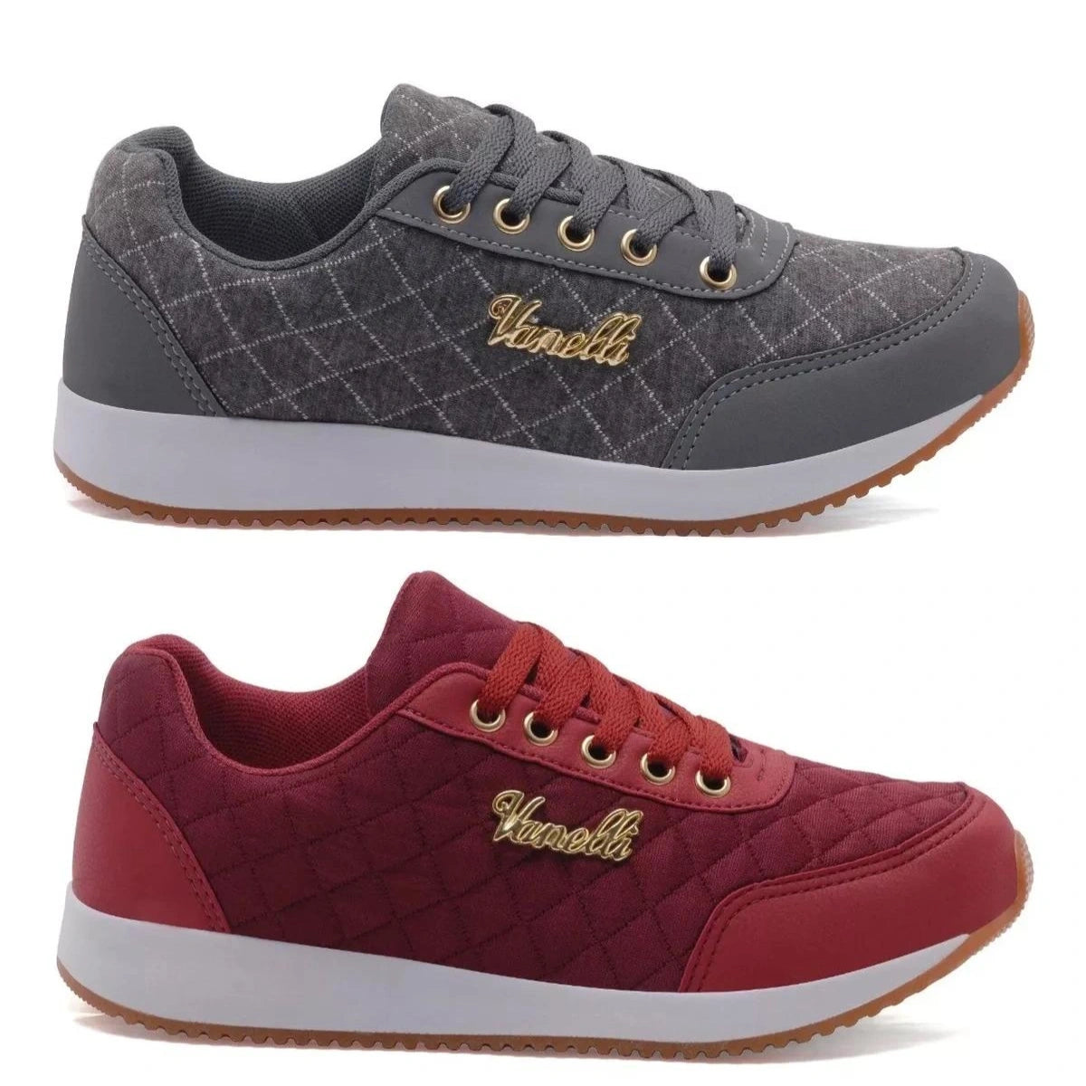 Kit 2 Versatile Casual Women's Sneakers