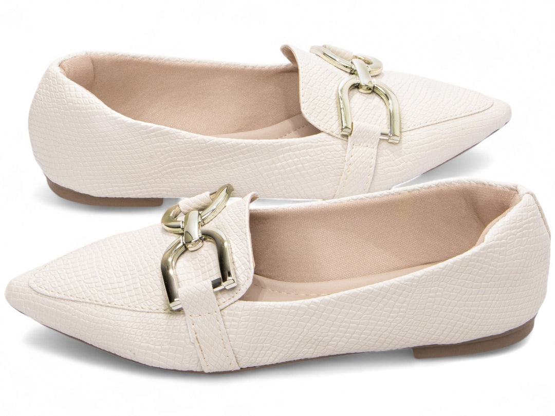 Sapatilha Mocassim Feminino Bico Fino