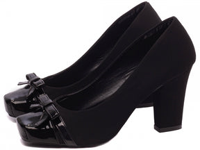 Square Toe Pump Shoe