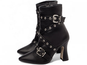 Mid-calf Boot with Buckle