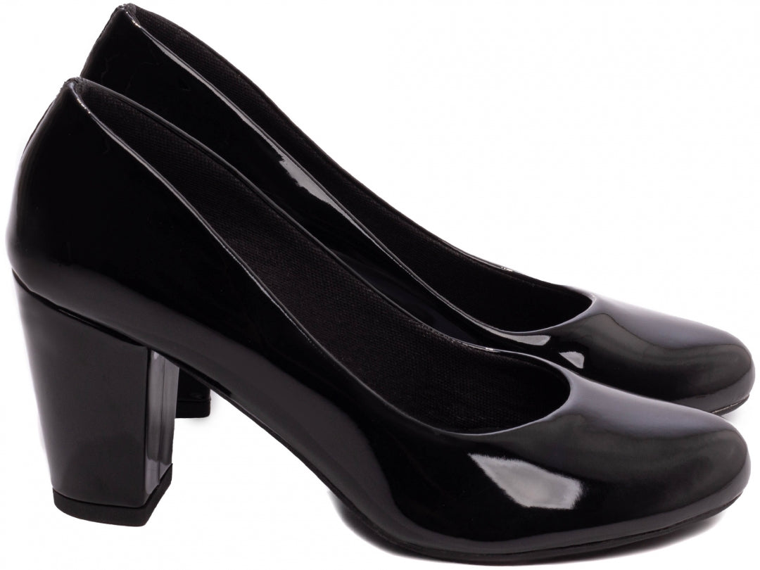 Round Toe Pump Shoe