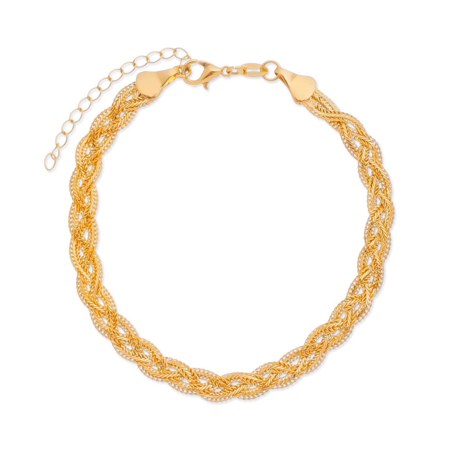 Braided Gold Bracelet